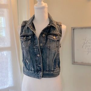 NWT - EXPRESS Denim Vest